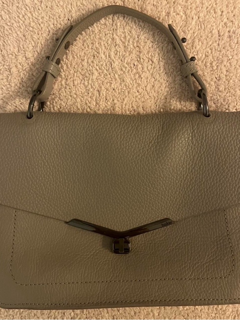 Botkier genuine leather grey purse